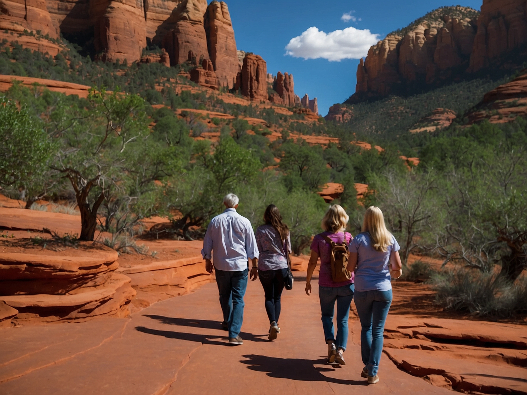 Activity at Sedona vortex tour in Sedona