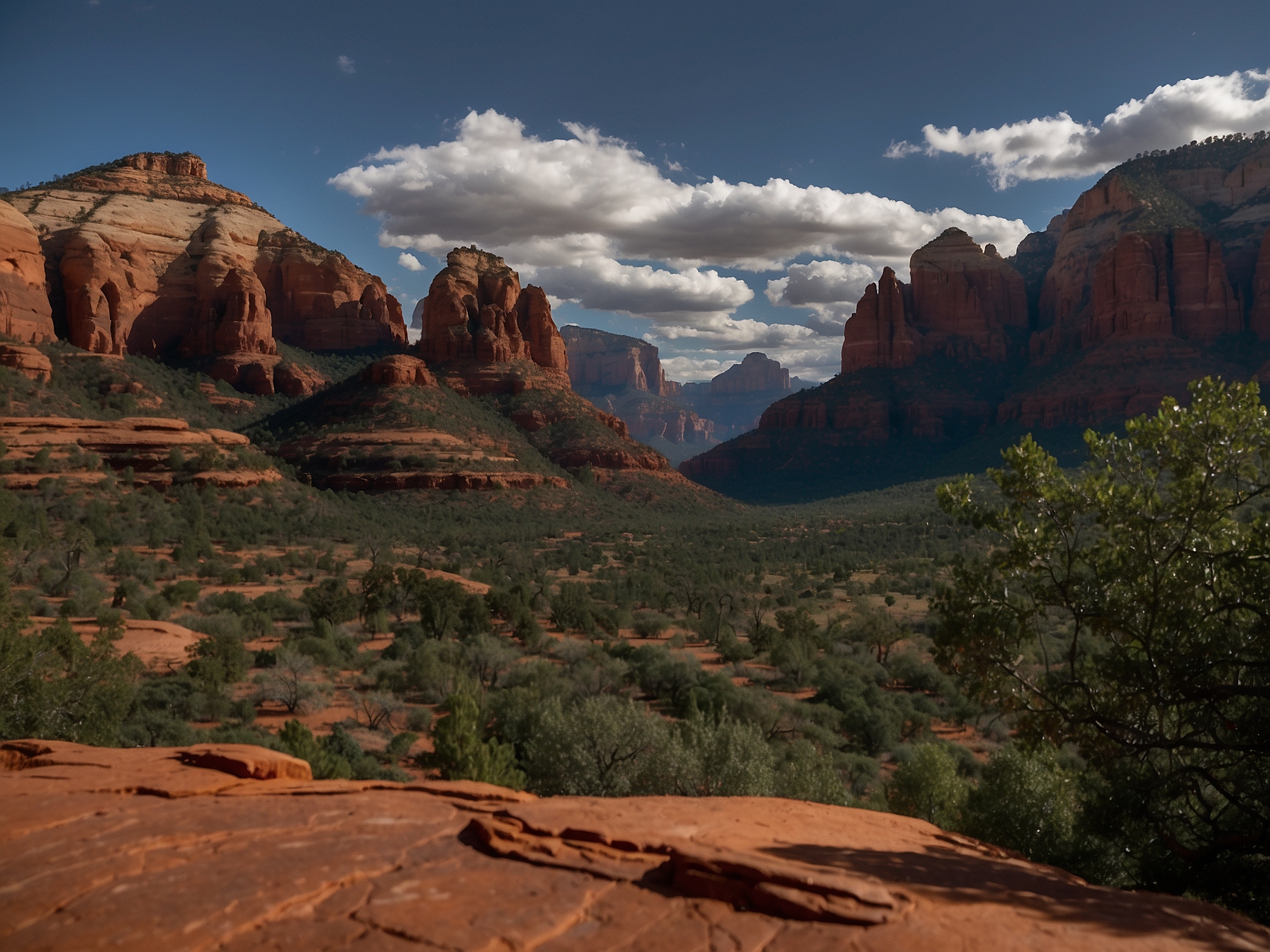 Main view of Sedona vortex tour in Sedona