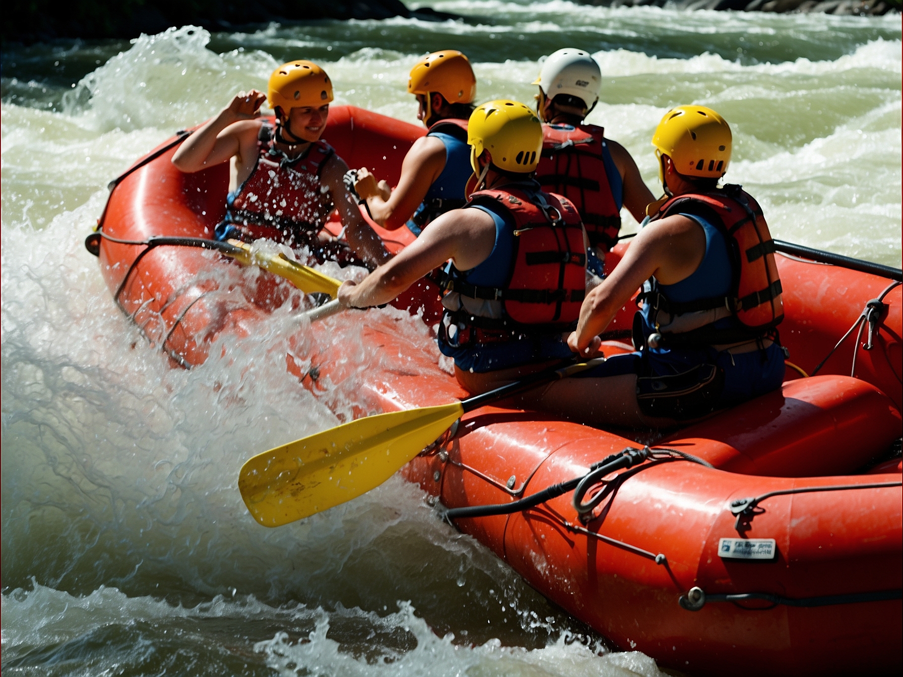 Details of the whitewater rafting USA experience in America