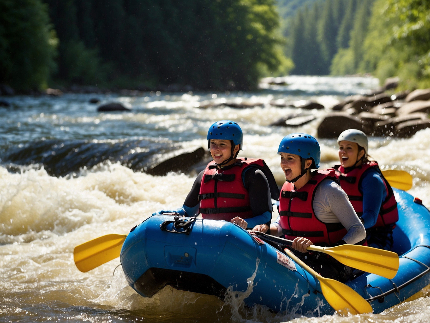 Best whitewater rafting USA experience in America