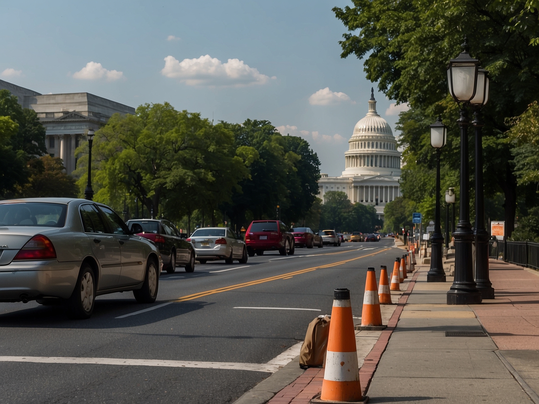 Surroundings near National Mall Washington DC in Washington DC